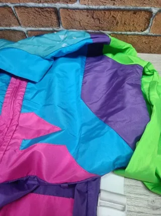 Disfraz snowboarder, mono retro, traje talla S