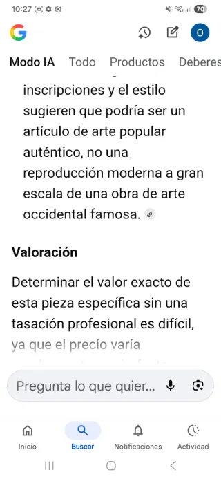 Cuadro motivo religioso, artista desconocido.