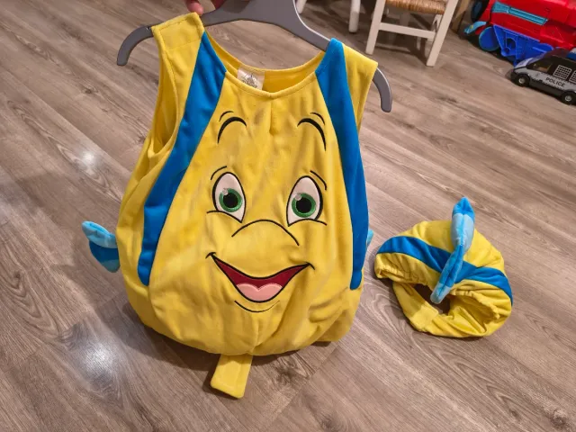 Disfraz Pez Sirenita Disney Original Flounder