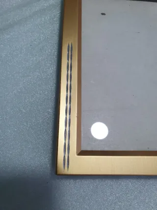 Portarretratos metálico 13x18 cm