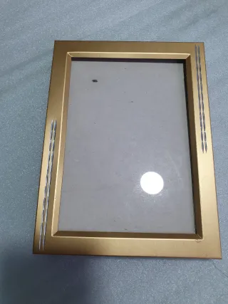 Portarretratos metálico 13x18 cm