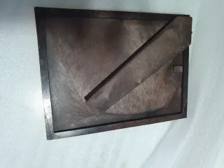 Portarretratos metálico 13x18 cm