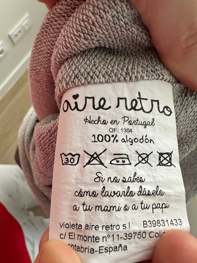 Sudadera gris Viva la Vida de la marca Aire Retro