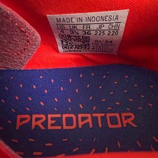 Botas Fútbol Adidas Predator Azul/Naranja