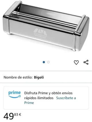 Accessorio per macchina per impastare pasta fresca