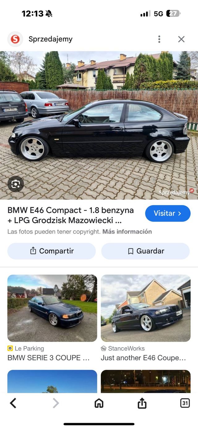 Llantas Oz Ceres en 17  llantas BMW e36 coupe e46