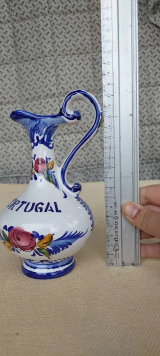 Jarra cerámica Portugal decorativa
