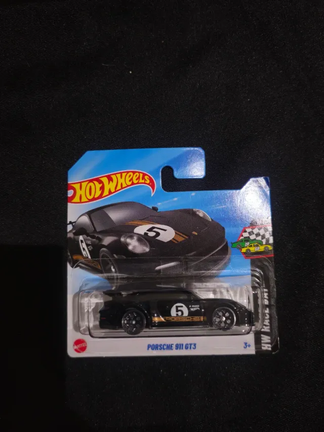 Hot Wheels Porsche 911 GT3 Negro