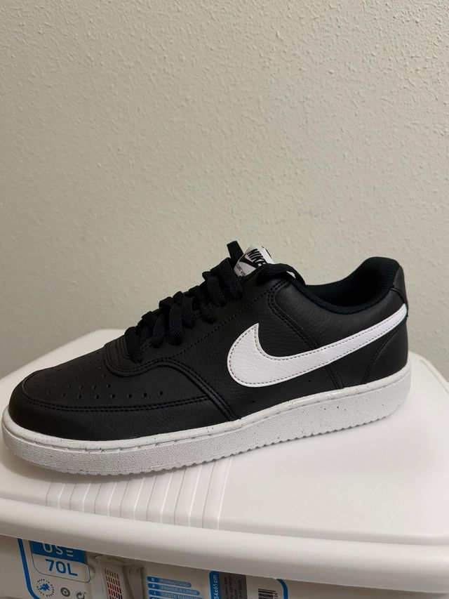 Zapatillas Nike Court Vision Low Negras