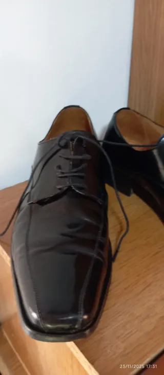 Zapatos de vestir negros para hombre