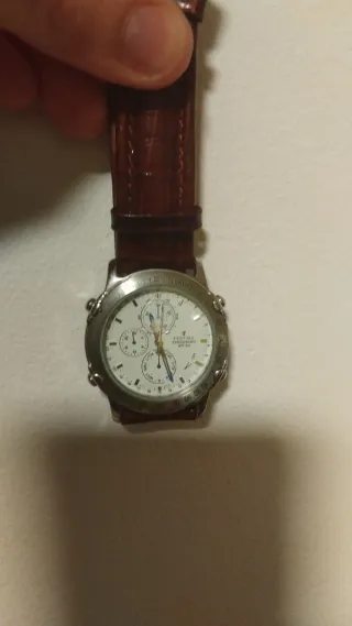 Reloj Festina Cronógrafo Marrón y Plateado