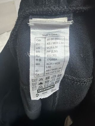 Pantalón Chandal Negro con Logo