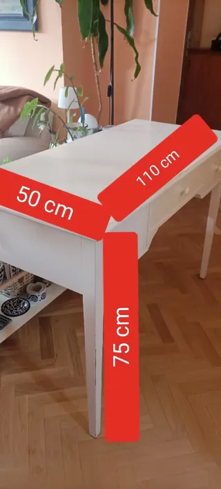 Tavolo consolle/scrivania in legno