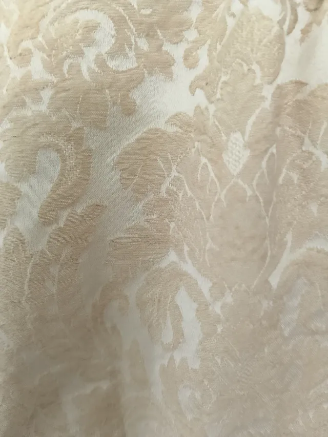 Vestido Zara fiesta beige y dorado