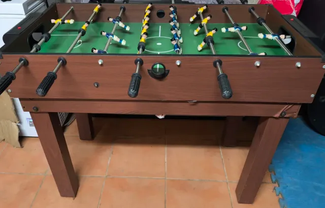 Mesa de juegos billar, hockey y futbolín