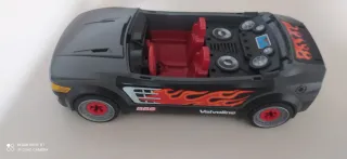 Coche Playmobil deportivo con llamas