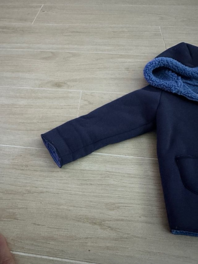 Chaqueta Mayoral azul con capucha