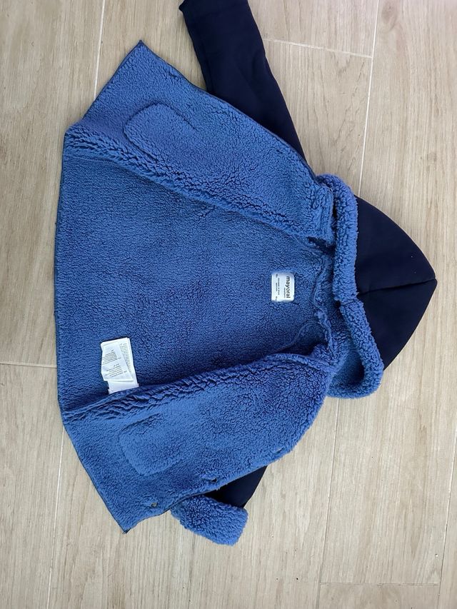 Chaqueta Mayoral azul con capucha