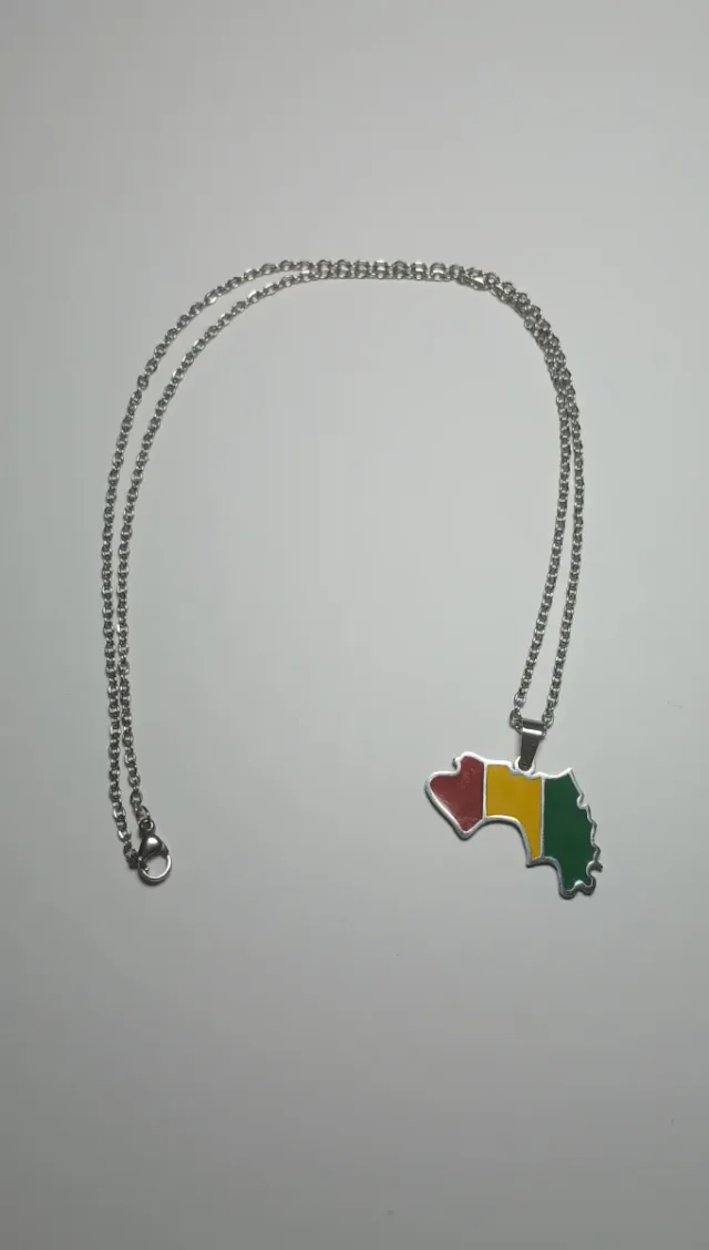 Collar Guinea Mapa