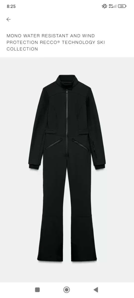 Mono Esquí Zara Talla M