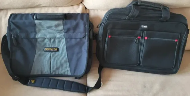 2 Bolsas Portátiles Ordenador TWK y TRUNK CO