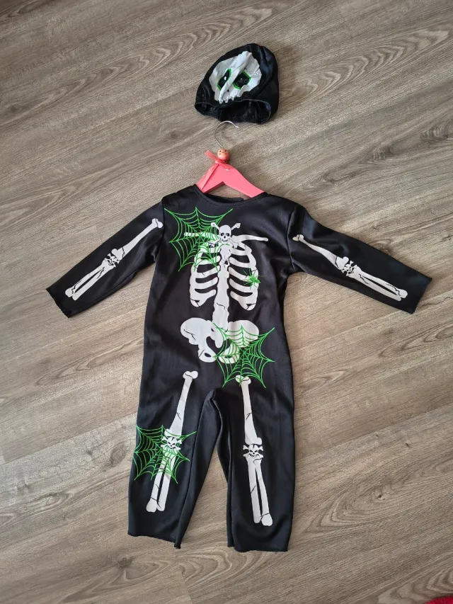 Disfraz esqueleto niño Halloween