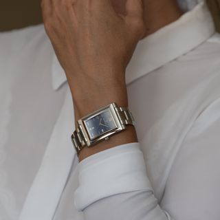 Universal Geneve Quartz Steel Blue Dial