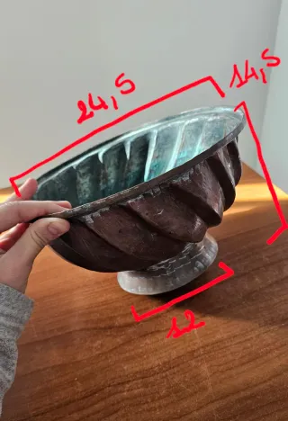 Stampo antico in rame