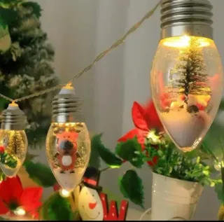 Luci di Natale Catena Luminosa Lampade Festa LED