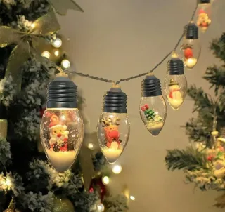 Luci di Natale Catena Luminosa Lampade Festa LED