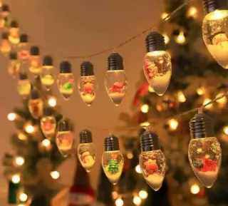 Luci di Natale Catena Luminosa Lampade Festa LED