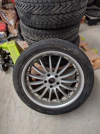 Llanta aluminio y cubierta invierno para BMW
