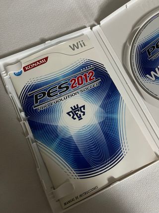 Wii PES 2012 Konami Videojuego
