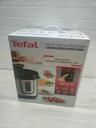 Tefal Fast Delicious CY505E10 Olla a presión de 6l