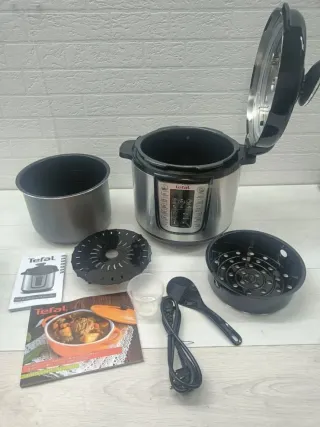 Tefal Fast Delicious CY505E10 Olla a presión de 6l