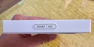 Correa Deportiva Apple Watch 46mm Negra/Gris