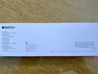 Correa Deportiva Apple Watch 46mm Negra/Gris