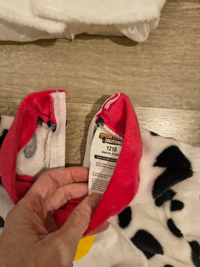 Disfraz Perro Dálmata Bebé