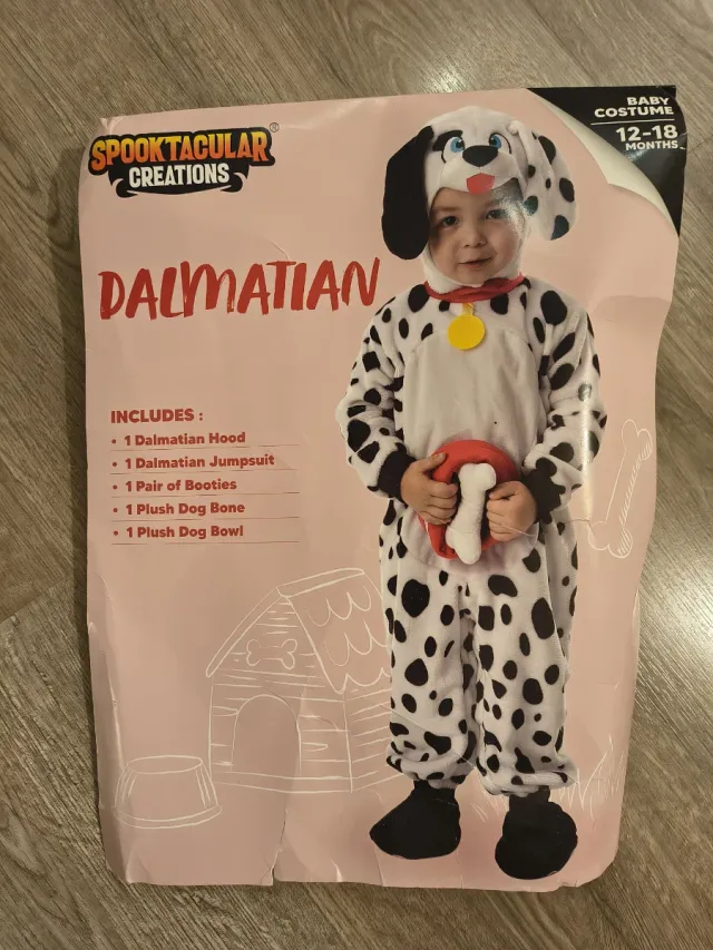 Disfraz Perro Dálmata Bebé