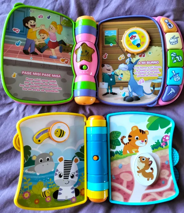 Libros musicales VTech para bebés