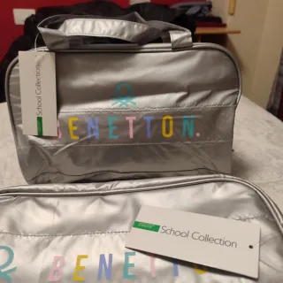 Duo neceser Benetton escolar