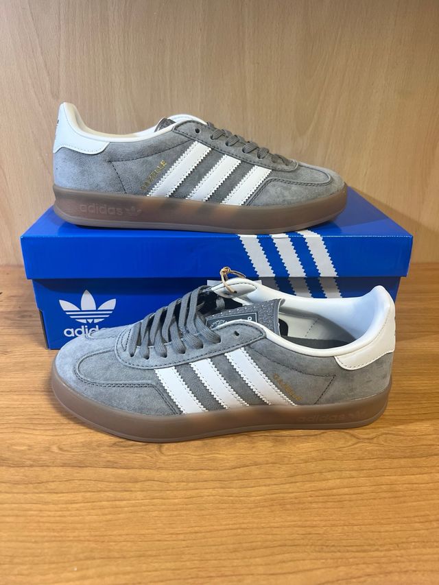 Adidas Gazelle Indoor Gris Talla 38