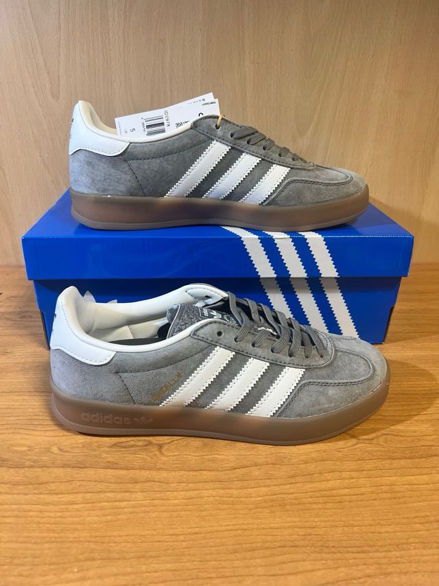 Adidas Gazelle Indoor Gris Talla 38