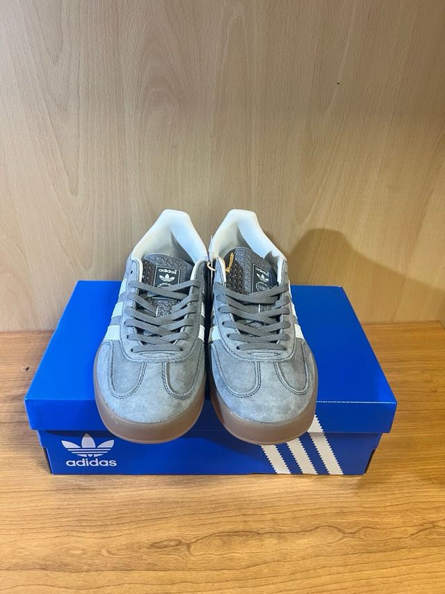 Adidas Gazelle Indoor Gris Talla 38