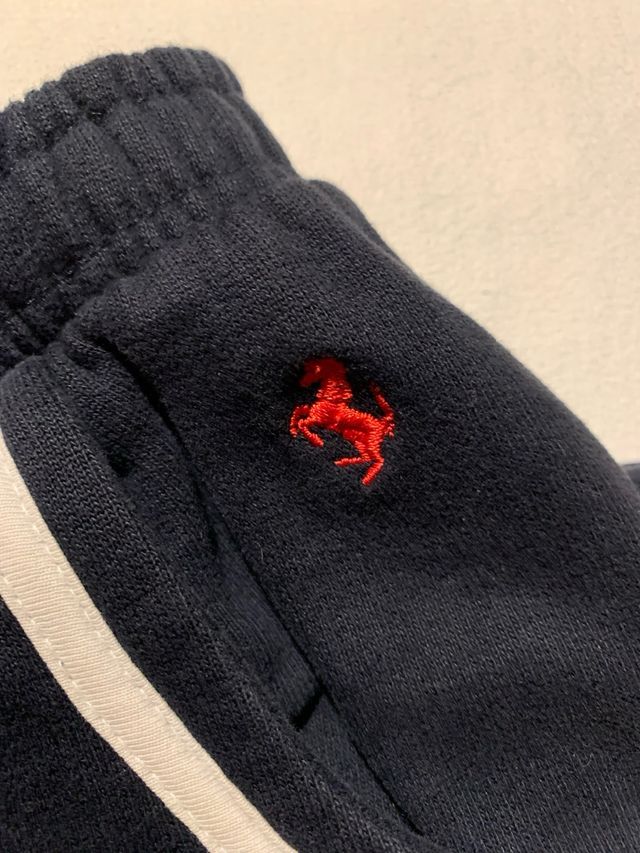 Pantaloni tuta Ferrari blu unisex 13/14 anni