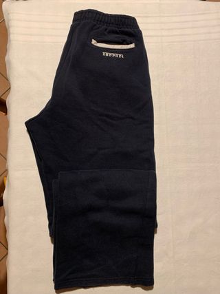 Pantaloni tuta Ferrari blu unisex 13/14 anni