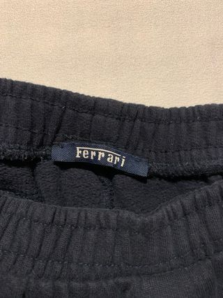 Pantaloni tuta Ferrari blu unisex 13/14 anni