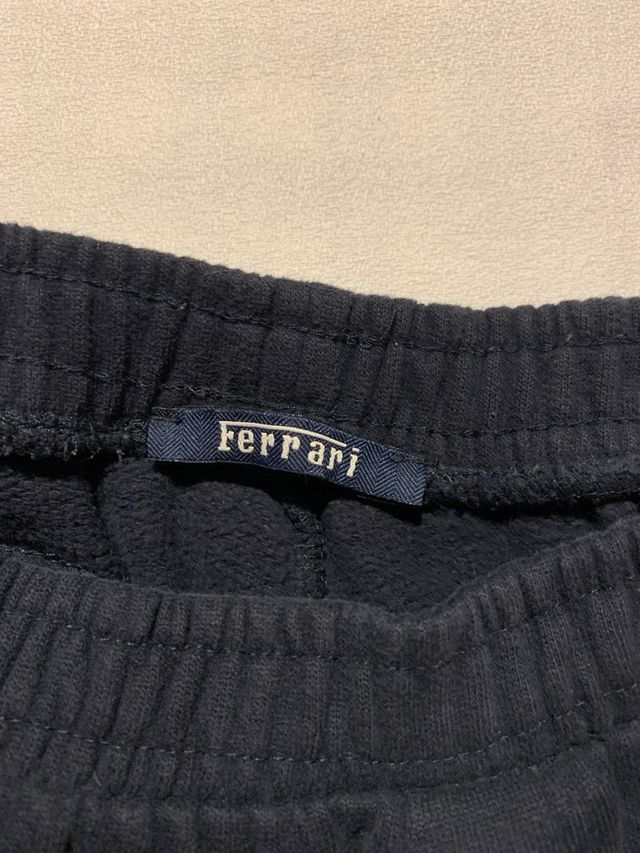 Pantaloni tuta Ferrari blu unisex 13/14 anni