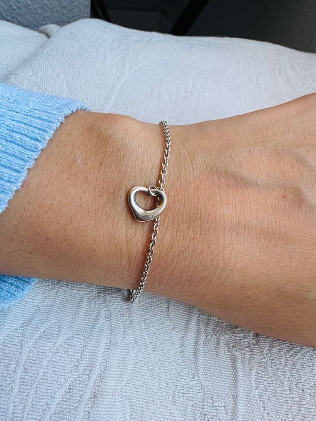 Pulsera Tiffany & Co. Corazón Abierto Plata