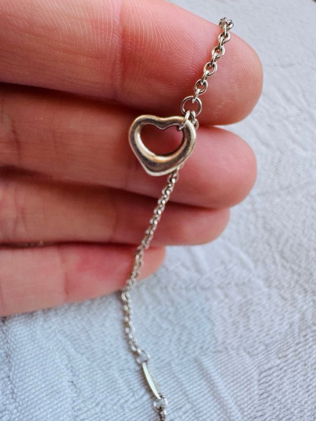 Pulsera Tiffany & Co. Corazón Abierto Plata